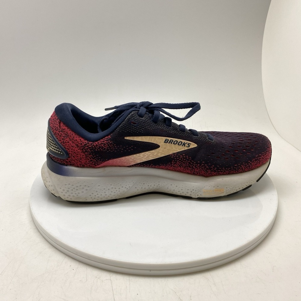 Brooks Sneakers Womens 8 B Ghost 16 1204071B422 Blue Running Athletic Gym Shoes - Picture 6 of 10